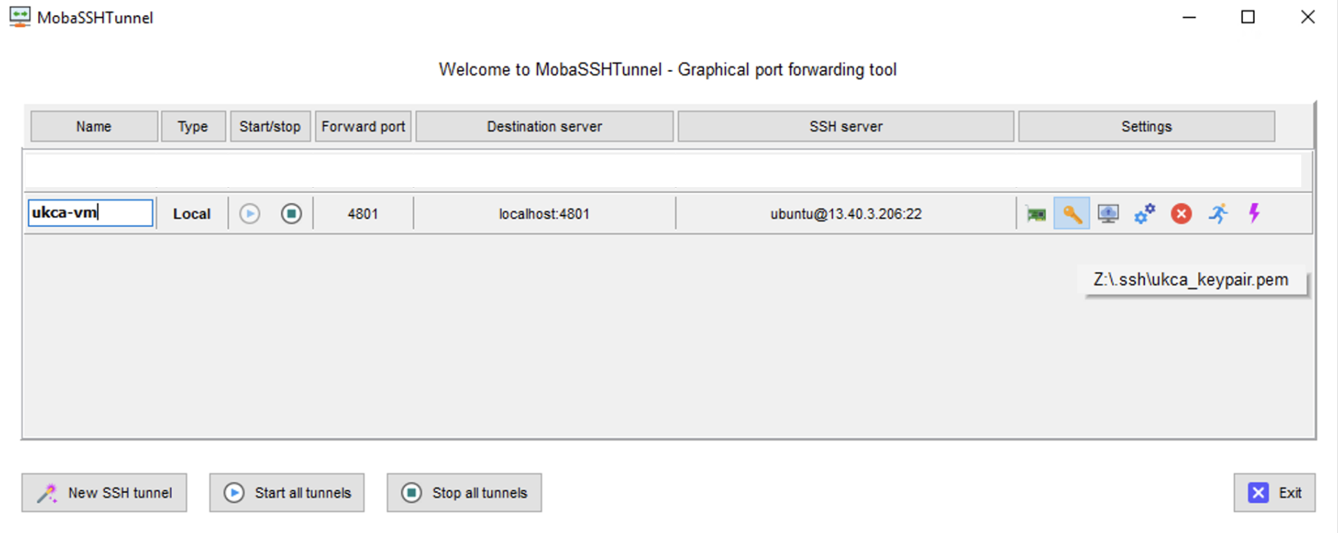 Mobaxterm sshtunnel key.png